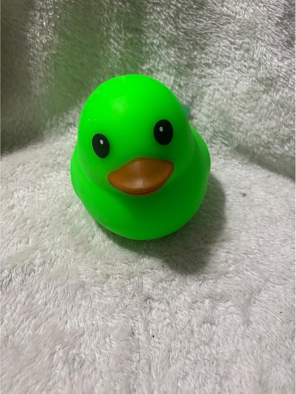 Toymendous Laffy Quacks Squishy Sensory Fidget Duck Green